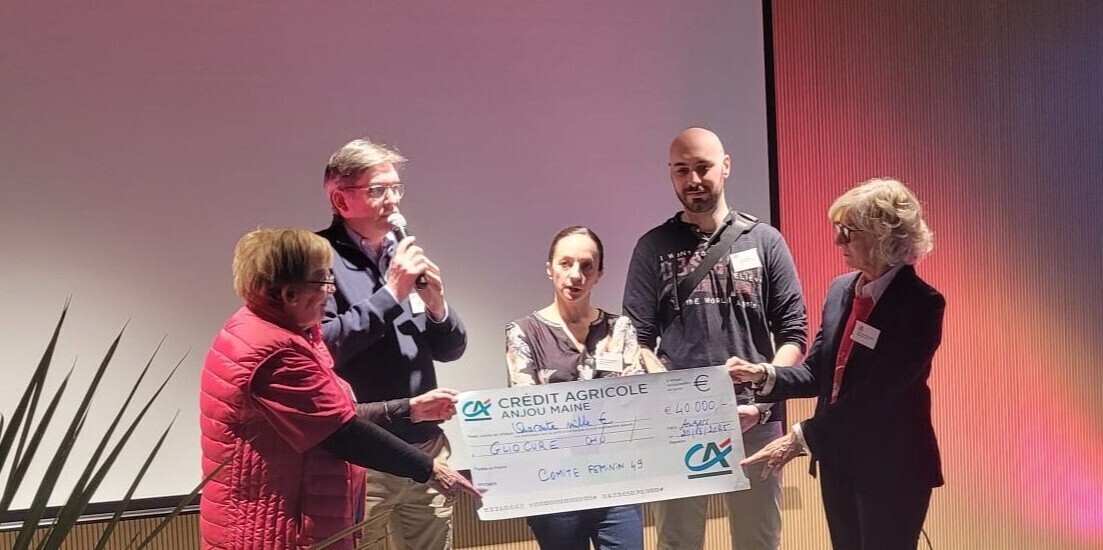 Remise de chèque Comité Féminin 49